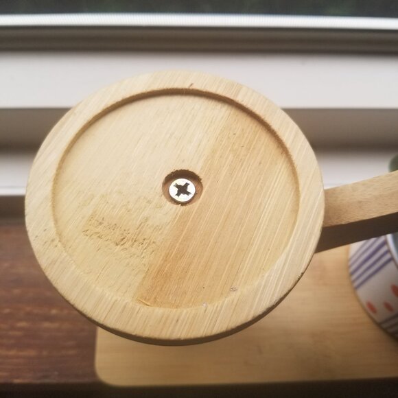 Japanese Style Wood Faux Plant Stand - Picture 5 of 5